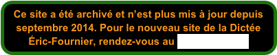 Concours  
Compose ta dictée Antidote